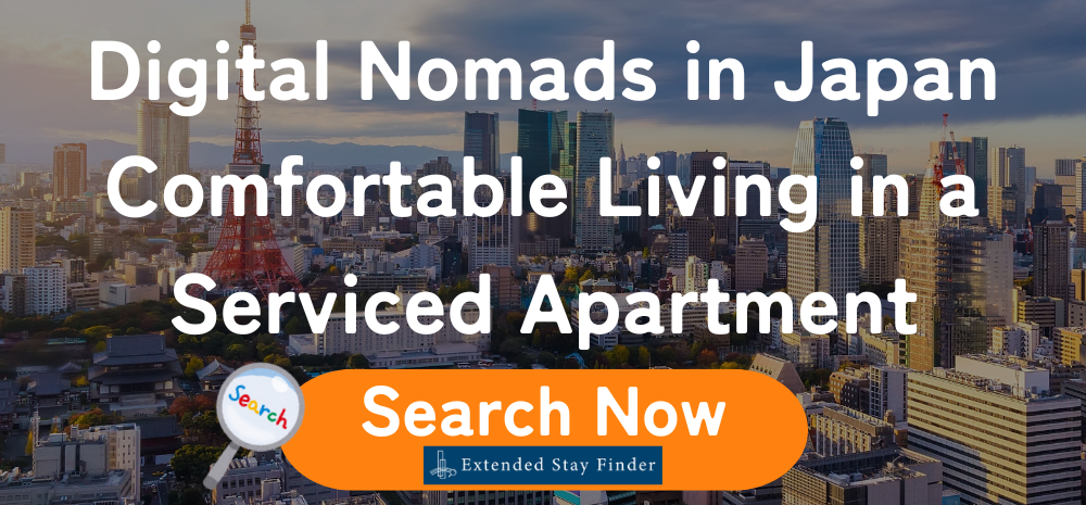 Digital Nomads in Japan Comfortable Living in a Serviced Apartment