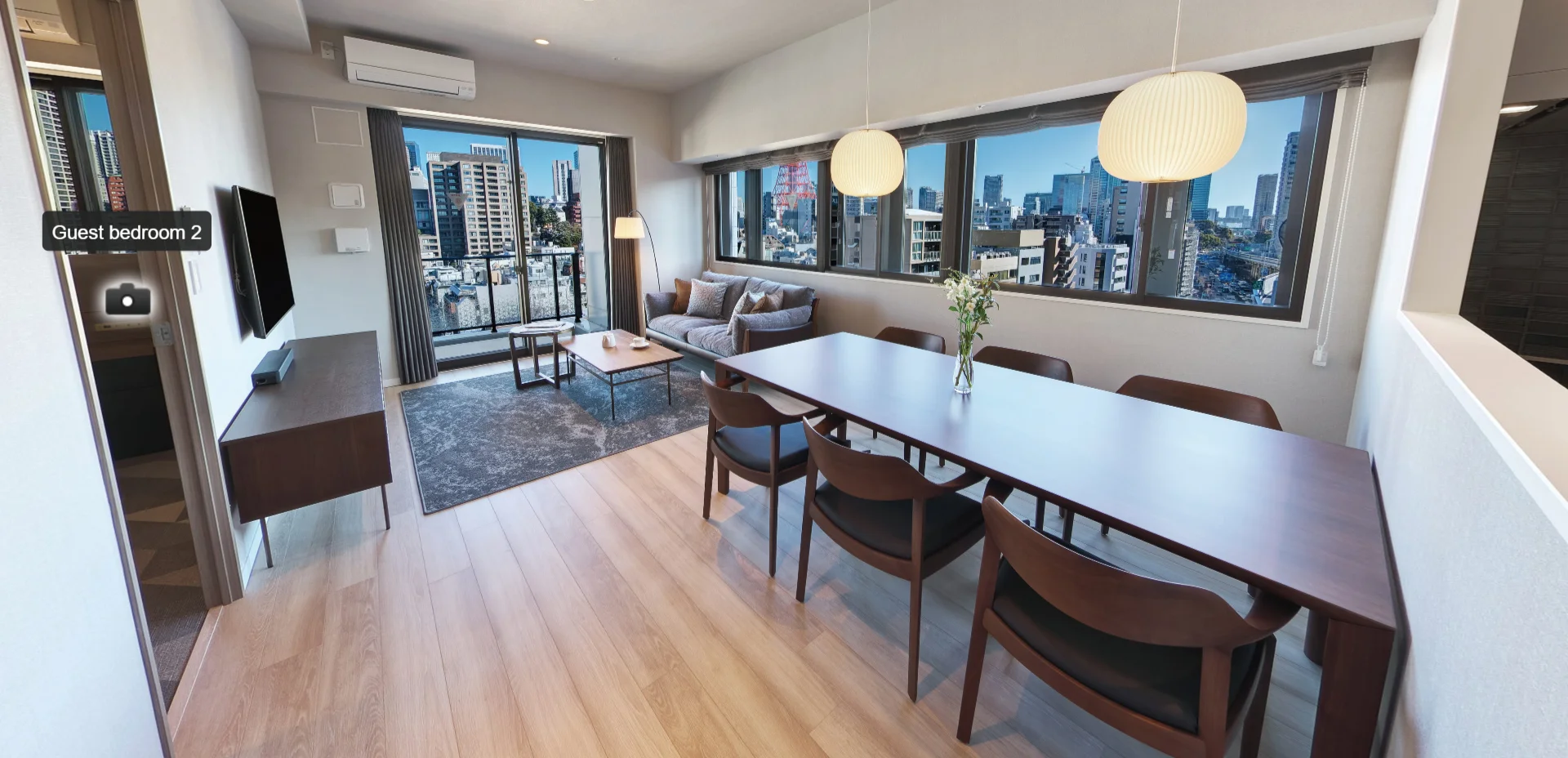 Oakwood Hotel＆Apartments Azabu_3Bedroom_10